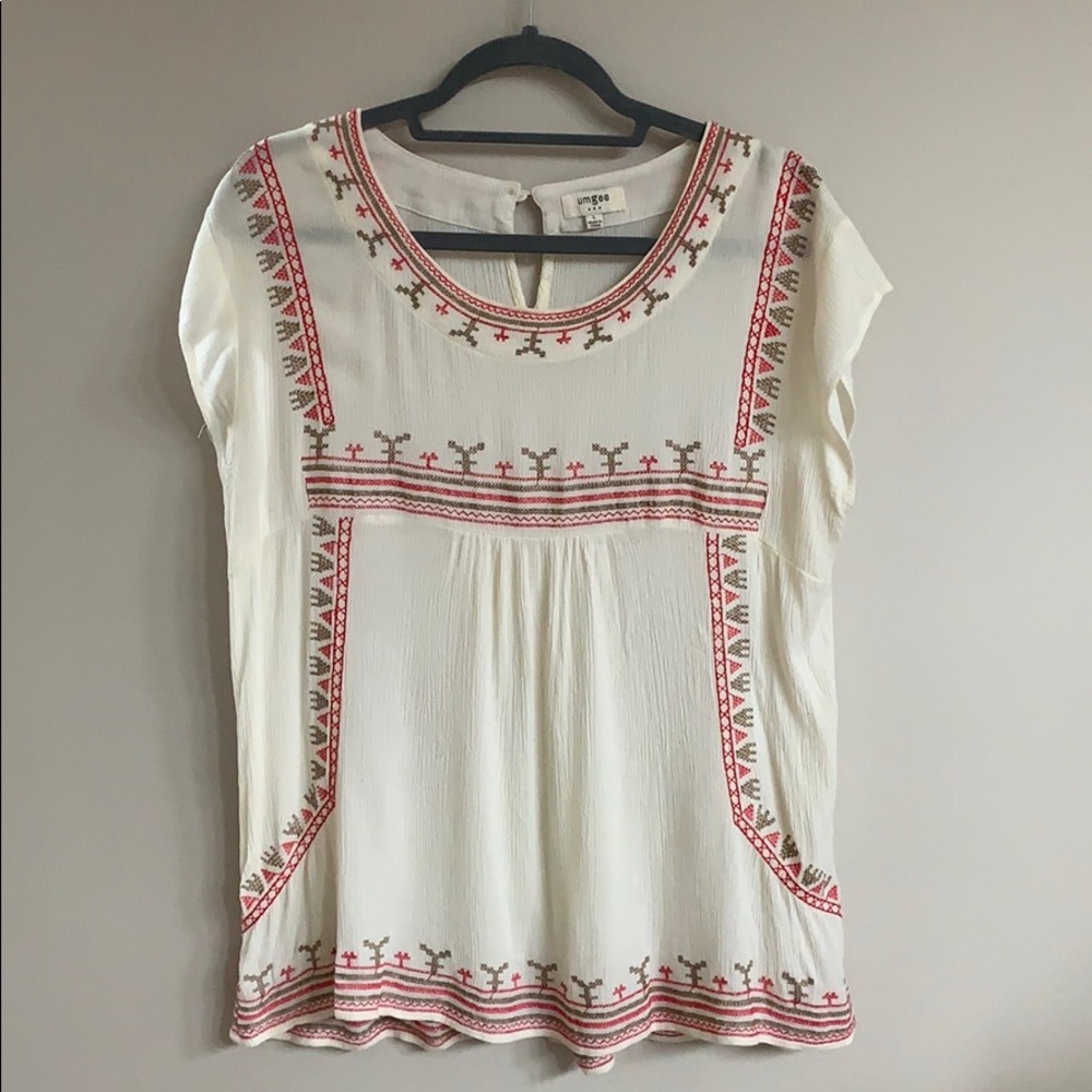 Umgee Embroidered Top